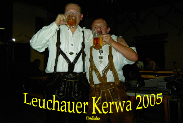 Ja es ging z�nftig zu !