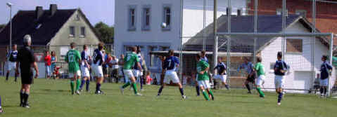 Schlussoffensive von Neuensorg, jedoch ohne Erfolg !